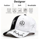 Unisex Letter Pattern Printing Snapback Baseball Caps Spring and Autumn Outdoor Adjustable Casual Hats Sunscreen Hat