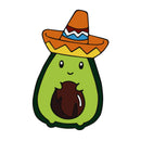 New Cartoon Avocado Enamel Pins Cute Fruit Brooches Women Men Jeans Coat Lapel Pin Badge Jewelry Gift for Friend Wholesale Pins