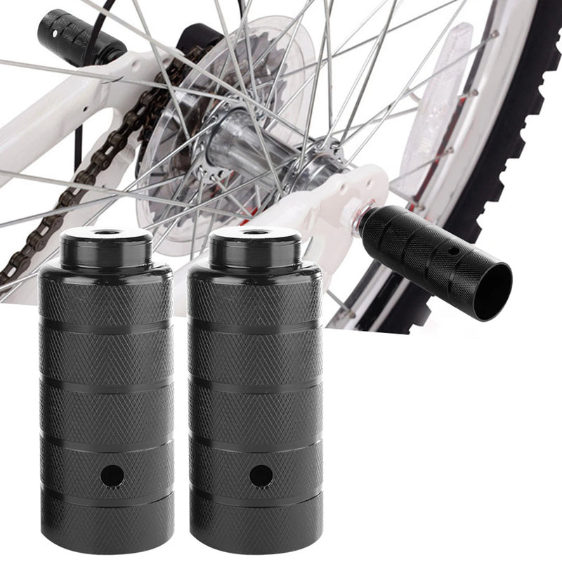 1 Pair Bike Foot Stand Steel BMX Axle Peg    Stable Footrest For Road Bike Mountain Bike