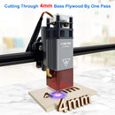 LASER TREE 5W 10W 20W Optical Power Air Assist Laser Head Blue Light TTL Module for CNC Laser Engraver Cutting Woodworking Tools
