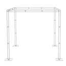 The Pavilion | 10ft Heavy-Duty Adjustable Ceremony Canopy & Chuppah Backdrop Stand