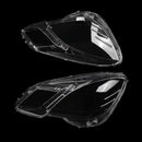 MAGICKIT Pair Headlight Lens Cover For Mercedes-Benz E Class W212 E350 E500 E63 AMG 2009-2012 Headlight Lampshade Accessories