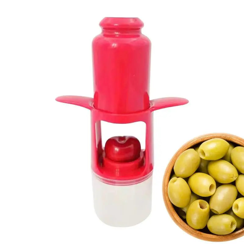 Cherry Fruit Kitchen Pitter Remover Olive Corer Seed Remove Pit Tool Vegetable Salad Tools For Kitchen Pitter Accessories