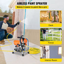 SucceBuy 2000W 2200W Airless Wall Paint Spray Gun with High Pressure Pipe Sprayer Machine Airless High Pressure Spraying Machine