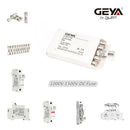 GEYA GYPV-32 2P Parallel DC Fuse Holder 10*38mm High Voltage Solar PV 1000VDC Fuse Link 2A 6A 10A 15A 20A 25A 30A