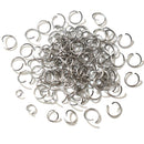 Open Jump Rings 200pcs/lot 3 4 5 6 7 8 10 mm Open JumpRings for DIY Jewelry Making Necklace Bracelet Findings Connector Supplies