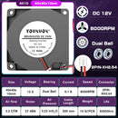 2PCS 40mm 3D Printer Fan 12V 24V 5V 4010 Blower Printer Cooling Accessories DC Turbo Blower Fan Radial Fans 40x40