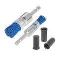 Camecho 19pcs Universal Injector Seat Brush Cleaner Cleaning Tool Kit for Diesel Engines