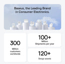 Baseus Bass BS1 NC -40dB Realtime Adaptive ANC Wireless Earbuds Bluetooth 6.0 Semi-Open Earphones LDAC Hi-Res Audio 6-Mic AI ENC
