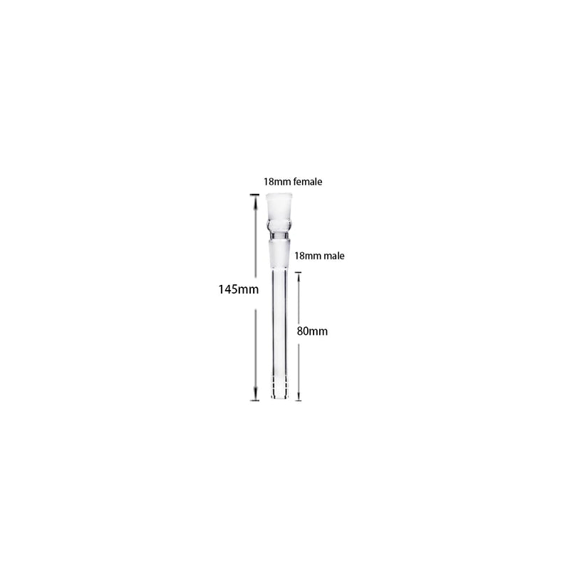 Diffused Downstem Glass 18mm to 18mm Adapter 2 inch/2.5/3/3.5/4/4.5/5/5.5/6 inch Tool