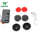 Universal Wireless Steering Wheel Multi Function button Bilateral Car Multi-function Switch Round Buttons Car Tuning Parts