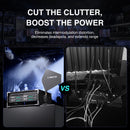 Phenyx Pro PAS-227X UHF Wireless Antenna Combiner Bundle for In-Ear Monitor System, 16 Gain Control, 450-970 MHz Frequency Range