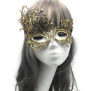 Gold Lace Mask Party Masquerade Halloween Mask Half Face One-Eyed Fox Fun Eye Patch Multiple Shapes