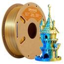 ERYONE Promotion New Dual Color Filament Matte Silk PLA For FDM 3D Printer Color Changing 1.75mm ±0.03 Fast delivery