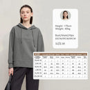 AMII Freizeit-Hoodies Damen Herbst 2025 Neu Locker Besticktes Damen-Sweatshirt Warm Vielseitig Langarm-Oberteile Damen 12524005