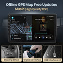 Junsun Android Wireless CarPlay Auto Car Radio For Seat Leon MK2 2005-2012 Car Intelligent Systems DSP SWC RDS GPS FM BT