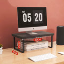 30/40/50cm Monitor Raised Shelf Office Laptop Bracket Desktop Computer  Stand Desktop Rack Home Storage Holders Organizer