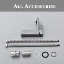 Grey Bathroom Faucet Hot Cold Water Sink Mixer Tap Stainless Steel Paint Square Basin Faucets Single Hole Tapware Deck-mounted