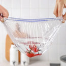 Colorful Disposable Food Cover Kitchen Refrigerator Food Elastic Wrap Lids Food Covers Storage Bags Fresh-keeping Bag Organizers