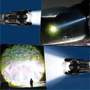 High Power Led Flashlights Very Strong Tactical Torch 6 Modes Rechargeable Camping Fishing Emergency Zoom Lantern