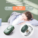 Portable Mini Fan Waist Clip Fan Rechargeable Hanging Neck Fan Outdoor Camping Waist Fan USB Small Cooling Pocket Fan for Travel