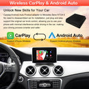 Road Top Wireless Carplay For Mercedes Benz A B C E Class CLA GLA GLK SLK CLS ML GL NTG4.5 Becker Module Android Auto Navigation