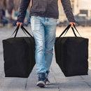Extra Large Waterproof Moving Luggage Bags solid color large capacity clothes organizing bag Home Storage organizing Tool