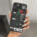Funny Skull Skeleton Soft Silicone Phone Case For iphone 15 14 13 12 11 Pro Max 7 8 Plus X XS XR SE 2020 12Mini Shockproof Cover