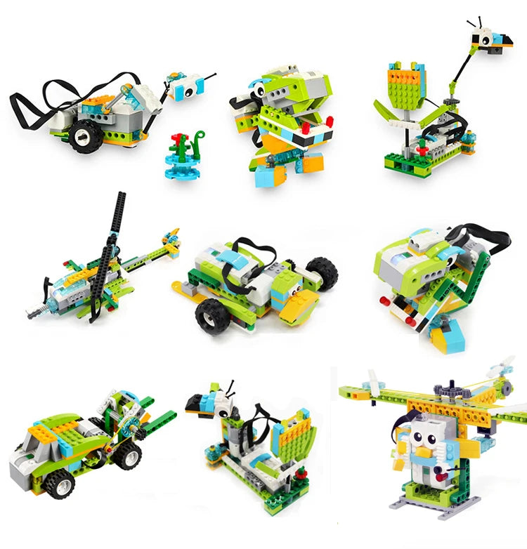 390Pcs The Third Generation WeDo 2.0 Core Set Scratch 3.0 Robotics Construction School STEAM Educational Bricks Kit Toys Gifts