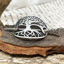 Vintage Norse  Life Tree Noble Women Hairpins Metal Solid Hair Slide Stick Queen Vikings Headdress Accessories Girl Jewelry Gift