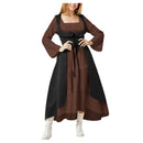 Halloween Plus Size Open Shoulder Elegant Party Dresses For Teens 2024 Lace Half Sleeve Gothic Dress Clothing Female
