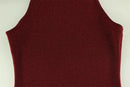2026 Women's Elegant Shiny Red Sleeveless Long Dress Sexy Slim Bodycon Sequin Maxi Gown for Party Fashion Solid Color Robe
