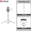 Ulanzi TT88 1.44M Overhead Selfie Stick Phone Tripod with Magnetic Clamp Wireless Remote Extension Tripod for LiveStreaming Vlog