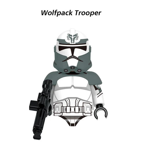 ARC Trooper Fives Clone Trooper Waxer Building Block Wolfpack Boil Shadow Imperial Stormtrooper Commander Sandtrooper Bricks Toy