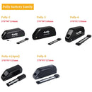 48v 26ah EBike Battery 48V 36V 52V 20Ah 24AH 60V  Original 21700 Hailong Polly Pack for Electric Bicycle 250W-1500W Motor