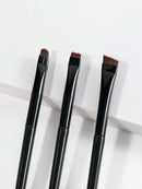 The Precision Trio | Professional Mink Hair Makeup Brush Set