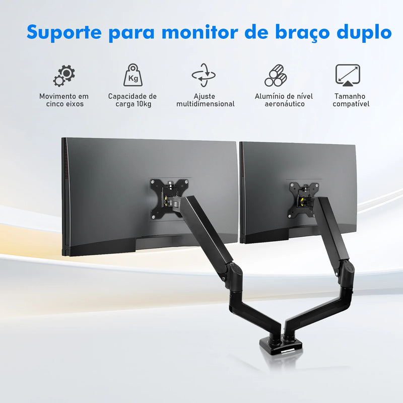 Monitor hinged arm support for TV, hinged monitor bracket, hinged TV bracket, articulated arm