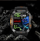 New Outdoor 10ATM Waterproof Swim Smart Watch Men GPS Compass Flashlight 540mAh Large Battery Bluetooth Call Sport HD Smartwatch