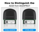 XTOOL Advancer AD20PRO OBD2 Bluetooth Scanner Full System Car Diagnostic Tool OBD2 Scanner Oil Reset & Battery Tests Code Reader