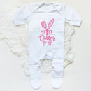 My 1st Easter Baby Bodysuit Babygrow Sleepsuit Rabbit Print Baby Coming Home Hospital Outfit Clothes Infant Easter Party Romper