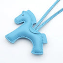 Pony Bag Charm, PU Leather Luggage & Car Pendant, Premium Versatile Travel Accessories