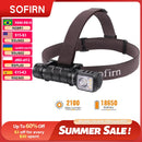 SOFIRN HS42 2100lm 6000K Multi light Sources 3000mah Headlamp SST40 LED Red light Torch USB C Rechargeable
