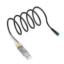 BAFANG Motor Cable Hydraulic Brake Gear Shift Sensor Display Brake Speed Extension Cable USB Programming EB-BUS 1T4 1T2 Cable
