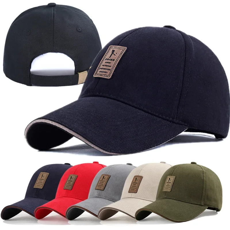 Unisex Baseball Caps for Women Men Fashion Solid Cotton Adjustable Snapback Sunhat Outdoor Sports Hip Hop Trucker Dad Cap