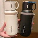 The Emberline | Double-Wall Vacuum Thermos Flask with Tea Strainer, 600/800ml