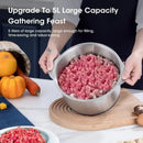 Multifunctional Kitchen Electric Chopper 5L EU Large Capacity Stainless Steel Meat Grinder Food Processing Machine