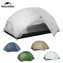 Naturehike Mongar 2 Camping Tent Ultralight Outdoor 3 Season Waterproof 20D Nylon Hiking Tent 2 Person Backpacking Tent