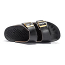 New Summer Beach Soft base massage Slippers Casual Double Buckle Non-slip Clogs Slides Women Men Slip on Flip Flop Shoe