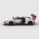 MOC R8 Technisches F1 Modell Rennwagen Bausteine Stadtfahrzeug Ziegel Sets Speed Champions Rennsport F1 Superrennen Kinder Geschenk Spielzeug