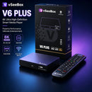 2026 New Vseebox V6 Plus Smart TV Box 4GB RAM, 64GB Storage Gift Bundle Supports HD Playback